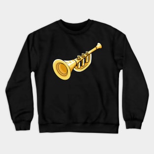 Trumpet Player Crewneck Sweatshirt